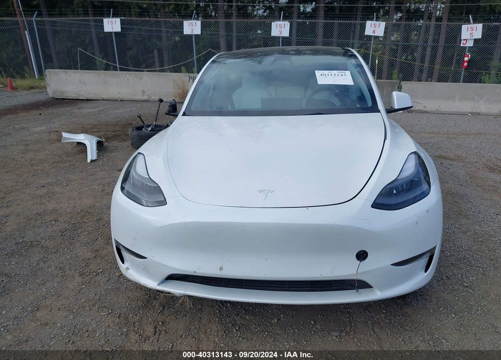 2021 TESLA MODEL Y PERFORMANCE DUAL MOTOR ALL-WHEEL DRIVE VIN: 5YJYGDEF6MF266875