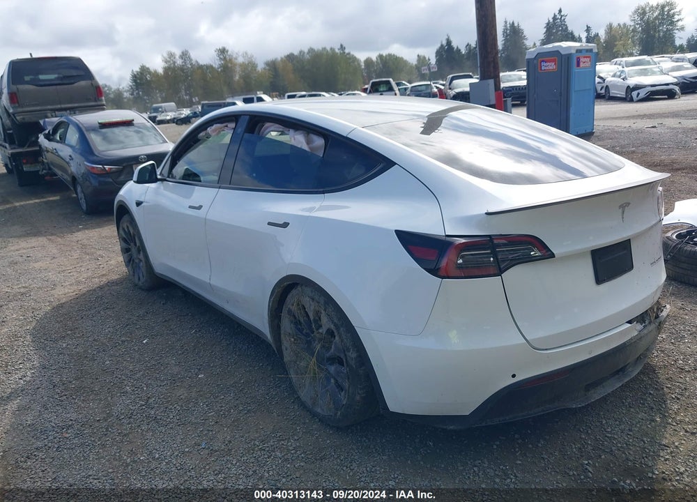2021 TESLA MODEL Y PERFORMANCE DUAL MOTOR ALL-WHEEL DRIVE VIN: 5YJYGDEF6MF266875
