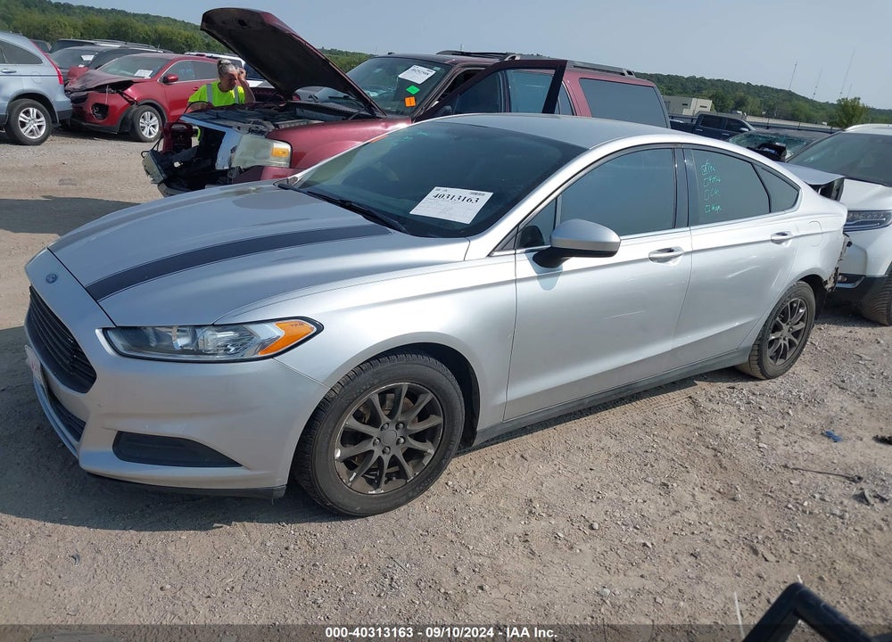 2015 FORD FUSION S VIN: 3FA6P0G7XFR123876