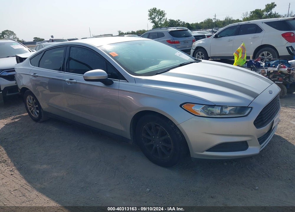 2015 FORD FUSION S VIN: 3FA6P0G7XFR123876