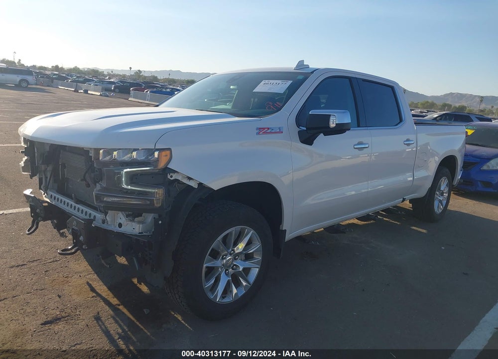 2021 CHEVROLET SILVERADO 1500 4WD STANDARD BED LTZ VIN: 3GCUYGED5MG335531