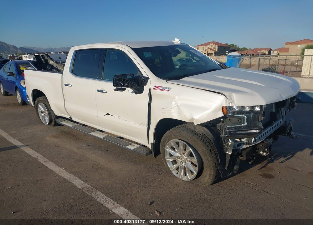 2021 CHEVROLET SILVERADO 1500 4WD STANDARD BED LTZ VIN: 3GCUYGED5MG335531