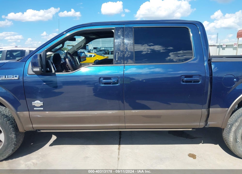 2015 FORD F-150 KING RANCH VIN: 1FTEW1EG4FFA28325