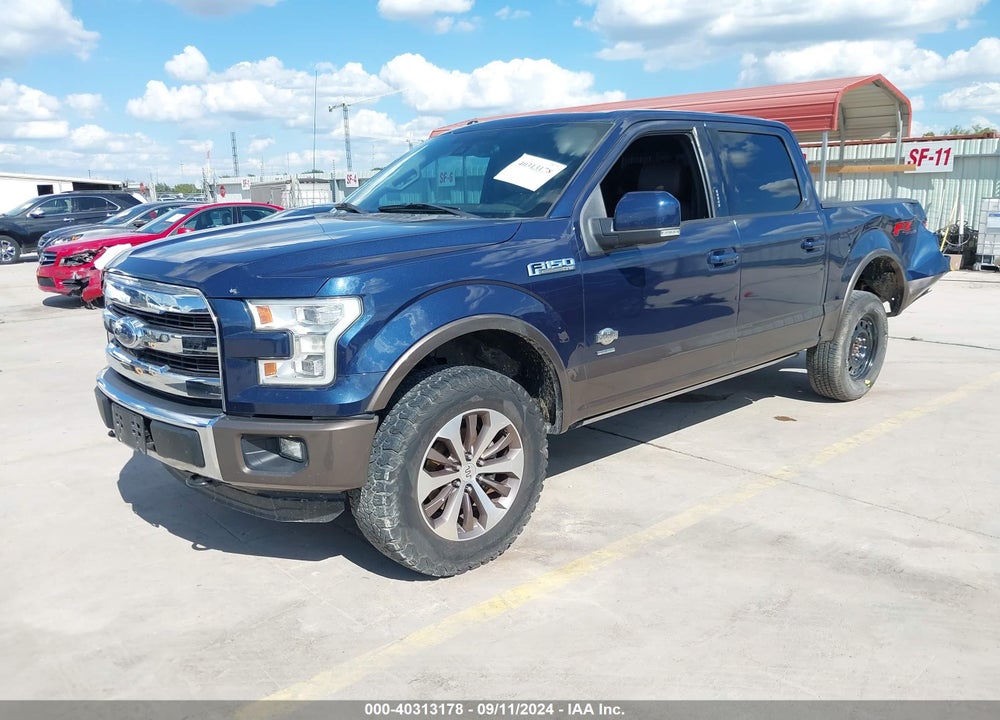 2015 FORD F-150 KING RANCH VIN: 1FTEW1EG4FFA28325