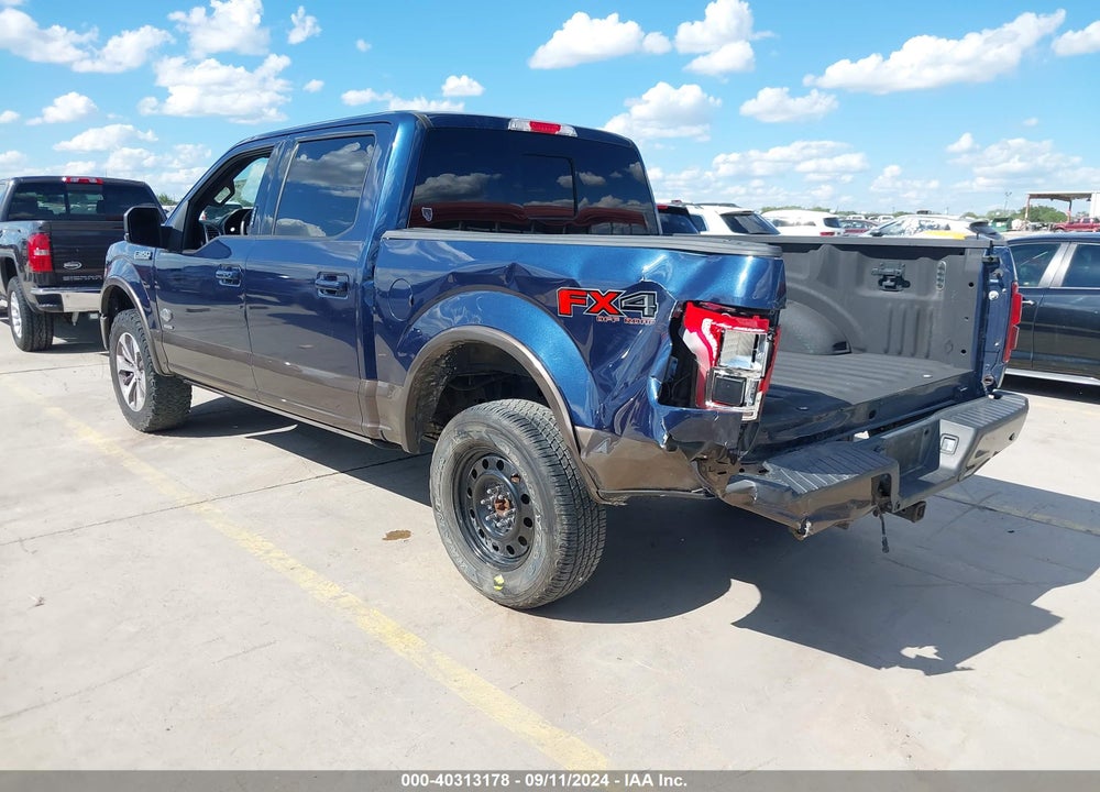 2015 FORD F-150 KING RANCH VIN: 1FTEW1EG4FFA28325