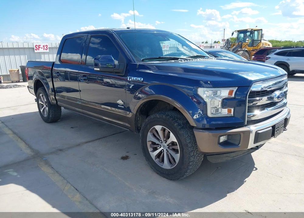 2015 FORD F-150 KING RANCH VIN: 1FTEW1EG4FFA28325