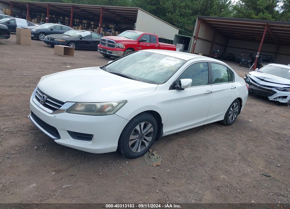 2013 HONDA ACCORD LX VIN: 1HGCR2F39DA090461