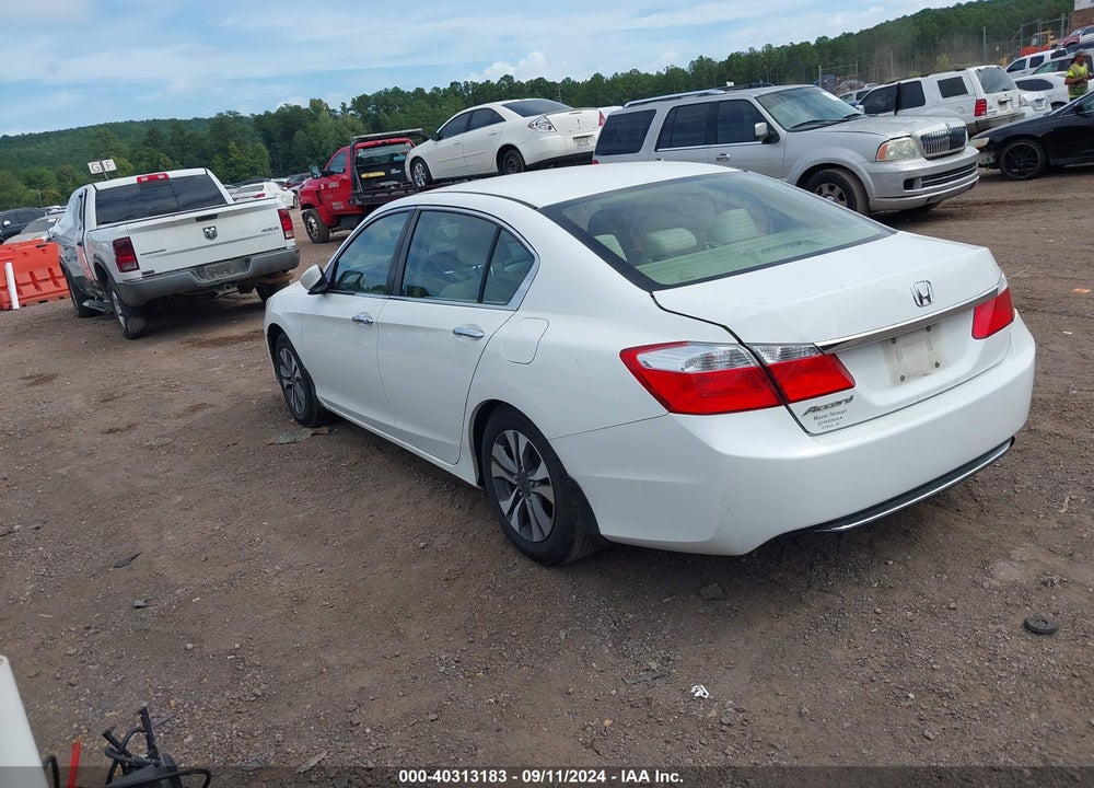 2013 HONDA ACCORD LX VIN: 1HGCR2F39DA090461