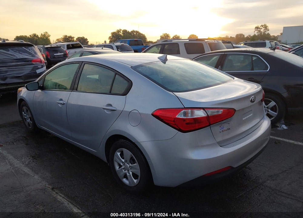 2016 KIA FORTE LX VIN: KNAFK4A60G5518831
