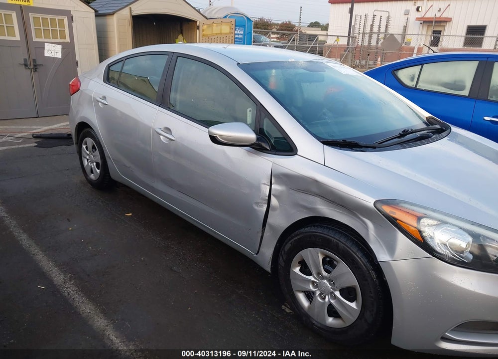 2016 KIA FORTE LX VIN: KNAFK4A60G5518831
