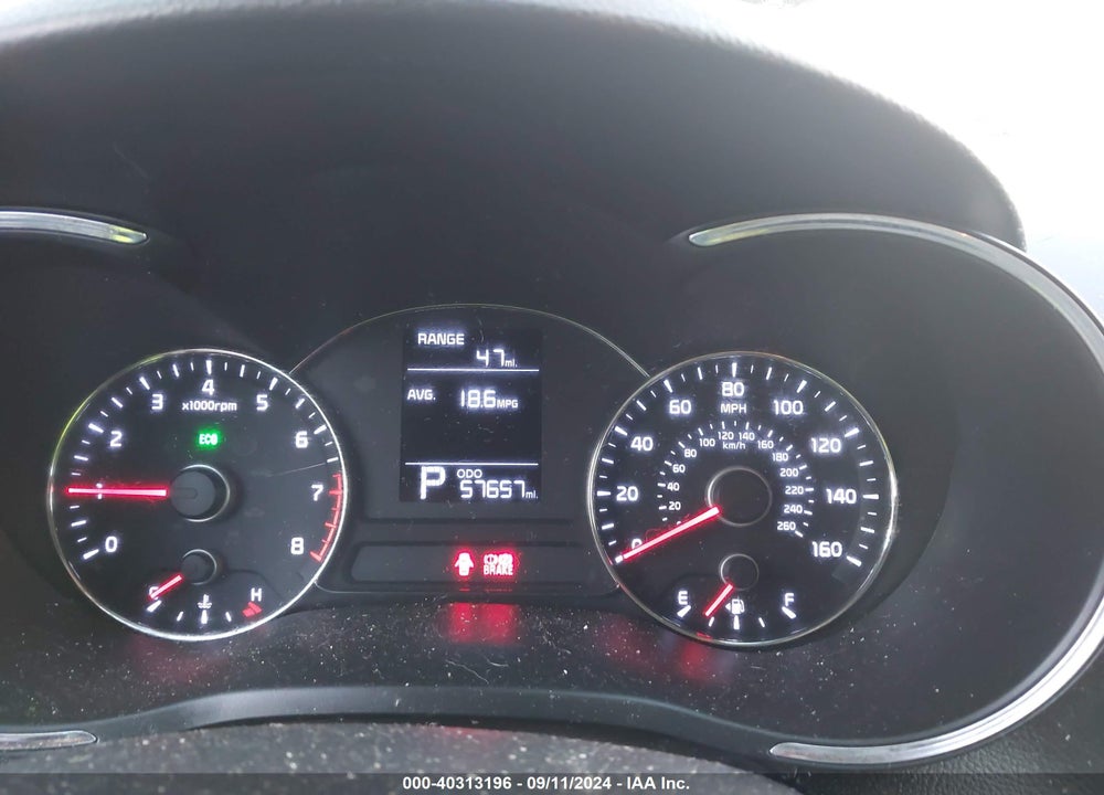 2016 KIA FORTE LX VIN: KNAFK4A60G5518831