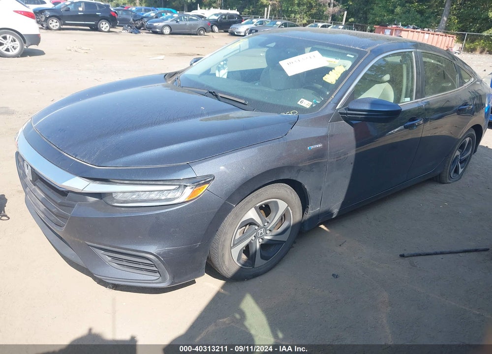 2022 HONDA INSIGHT EX VIN: 19XZE4F52NE001068