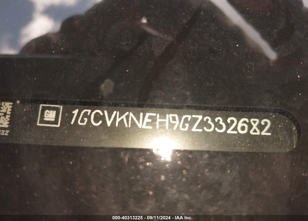 2016 CHEVROLET SILVERADO 1500 VIN: 1GCVKNEH9GZ332682