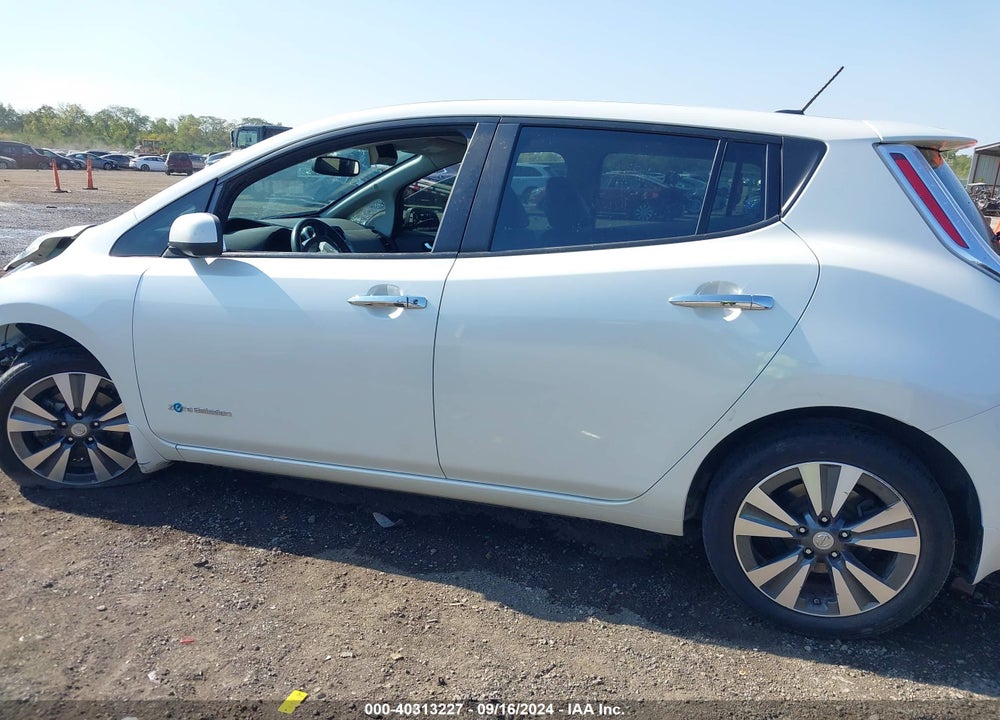 2015 NISSAN LEAF SL VIN: 1N4AZ0CP3FC304472
