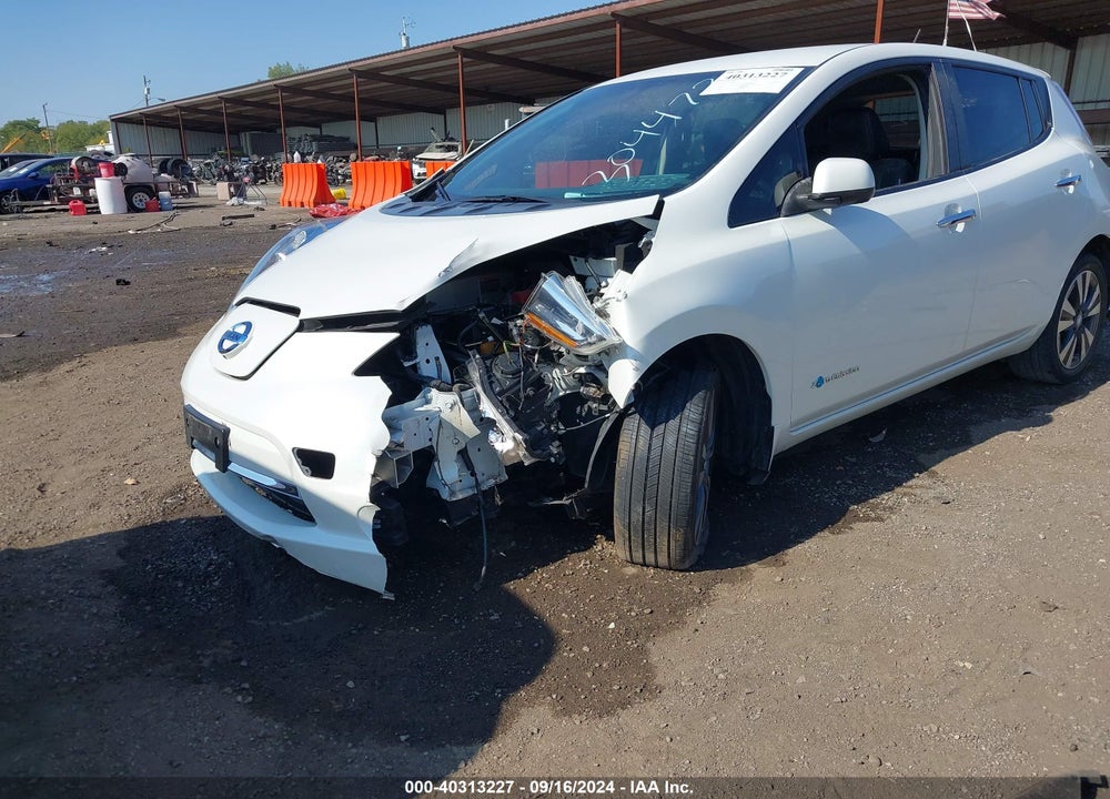 2015 NISSAN LEAF SL VIN: 1N4AZ0CP3FC304472