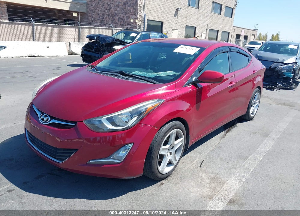 2016 HYUNDAI ELANTRA SE VIN: 5NPDH4AE3GH657495