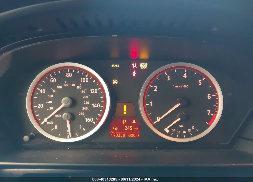 2007 BMW 525XI VIN: WBANF33517CW69333