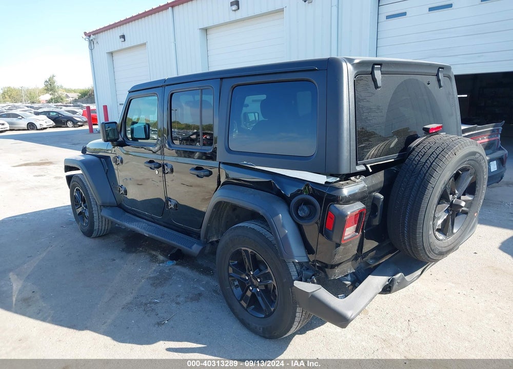 2021 JEEP WRANGLER UNLIMITED SPORT ALTITUDE 4X4 VIN: 1C4HJXDG1MW650054