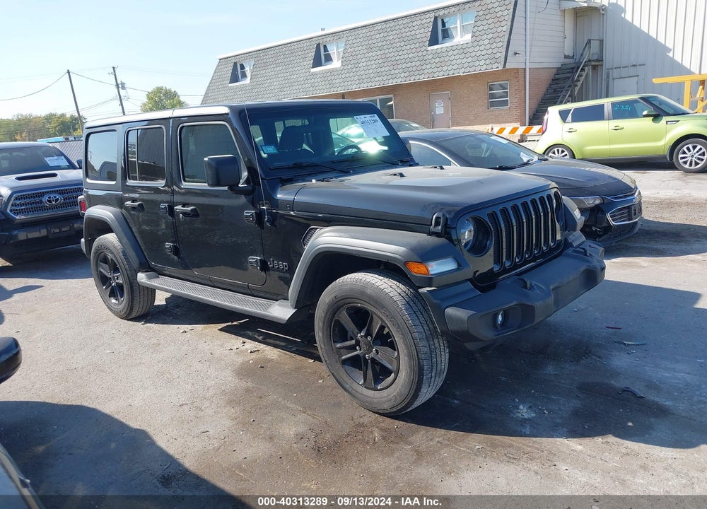 2021 JEEP WRANGLER UNLIMITED SPORT ALTITUDE 4X4 VIN: 1C4HJXDG1MW650054
