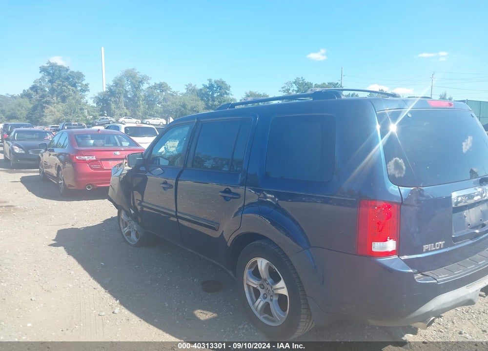 2012 HONDA PILOT EX-L VIN: 5FNYF3H50CB008995