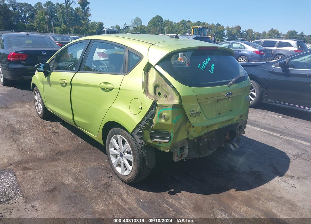 2011 FORD FIESTA SE VIN: 3FADP4EJ2BM179296