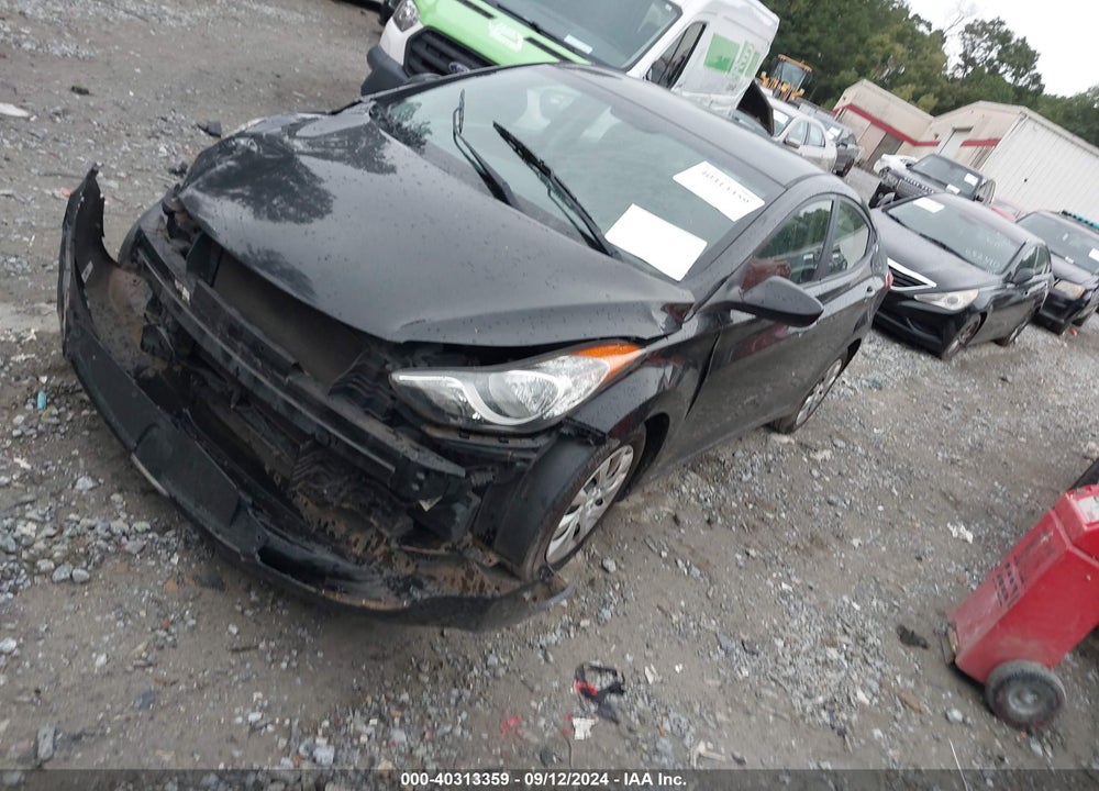 2011 HYUNDAI ELANTRA GLS VIN: 5NPDH4AE6BH003535