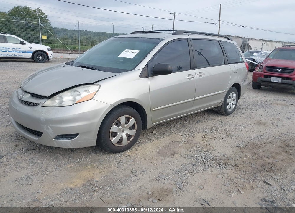 2008 TOYOTA SIENNA CE VIN: 5TDZK23C68S120784