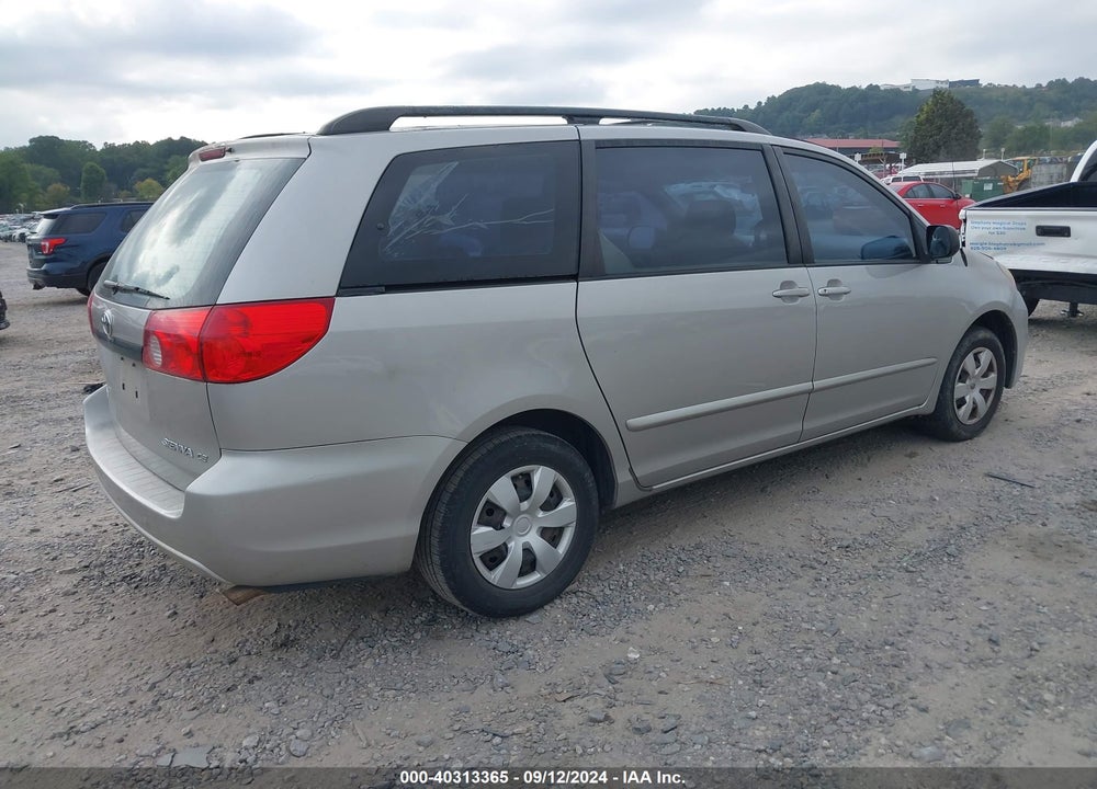 2008 TOYOTA SIENNA CE VIN: 5TDZK23C68S120784