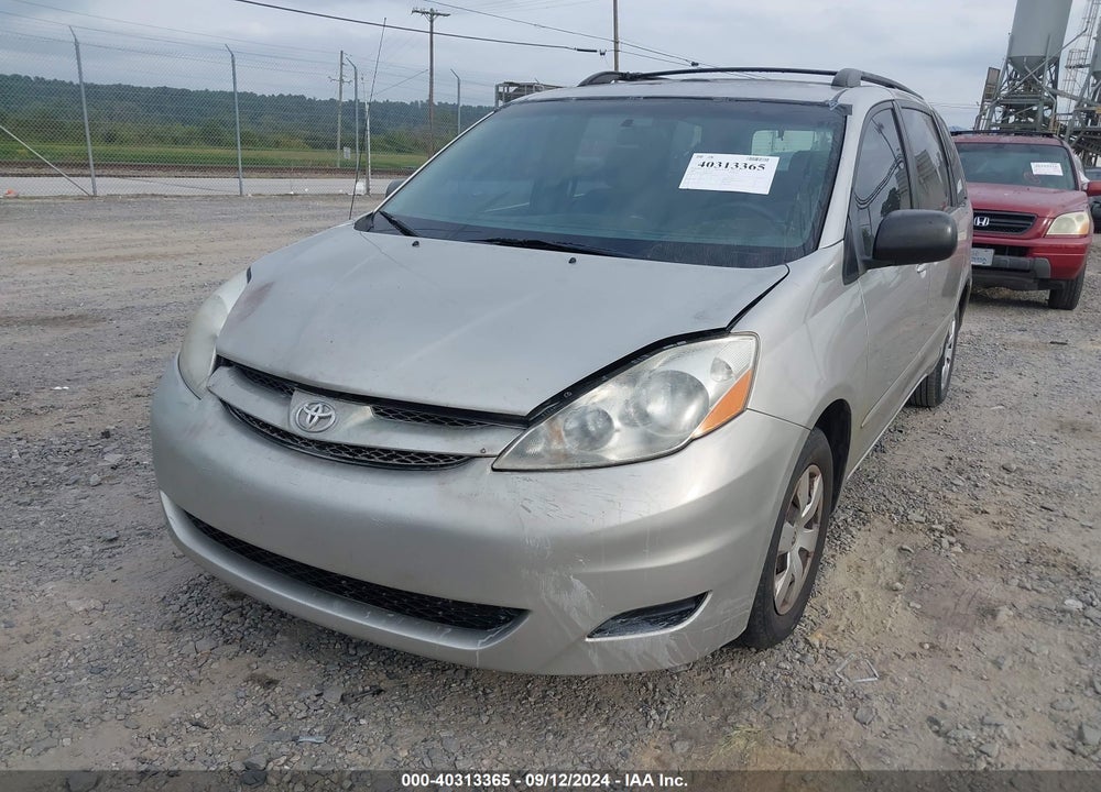 2008 TOYOTA SIENNA CE VIN: 5TDZK23C68S120784