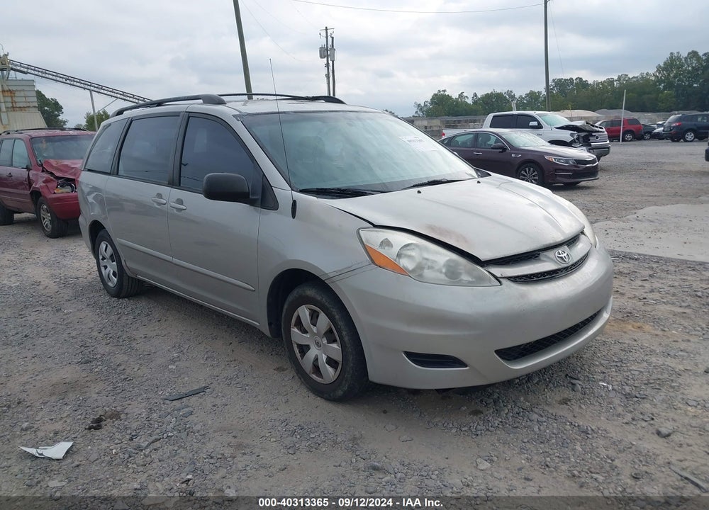 2008 TOYOTA SIENNA CE VIN: 5TDZK23C68S120784