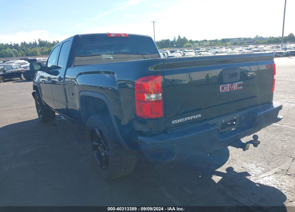 2016 GMC SIERRA 1500 VIN: 1GTV2LEH0GZ216615