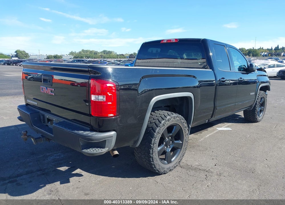 2016 GMC SIERRA 1500 VIN: 1GTV2LEH0GZ216615