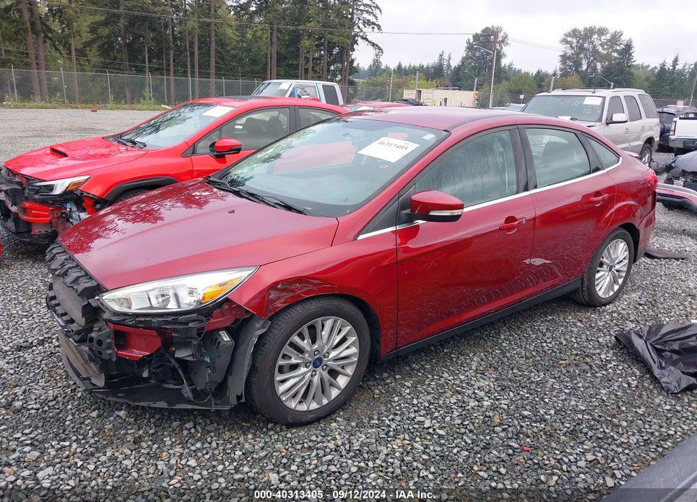 2015 FORD FOCUS TITANIUM VIN: 1FADP3J2XFL325069