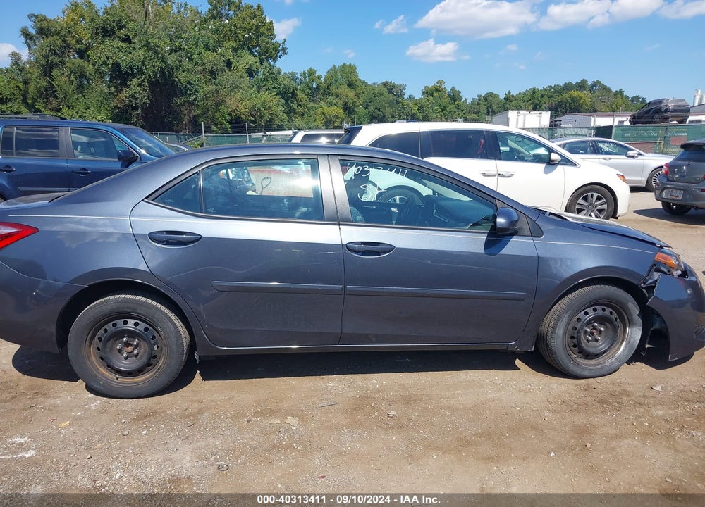 2017 TOYOTA COROLLA LE VIN: 2T1BURHE5HC844117