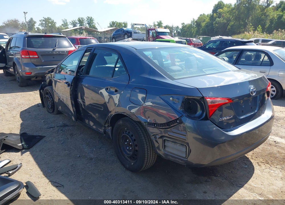 2017 TOYOTA COROLLA LE VIN: 2T1BURHE5HC844117
