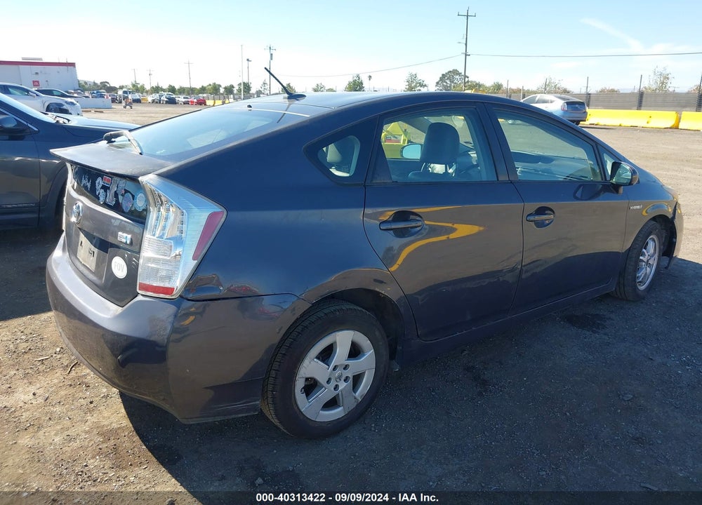 2010 TOYOTA PRIUS IV VIN: JTDKN3DU9A0171680