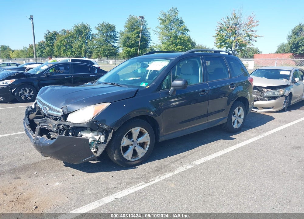 2015 SUBARU FORESTER 2.5I PREMIUM VIN: JF2SJADC1FH445584