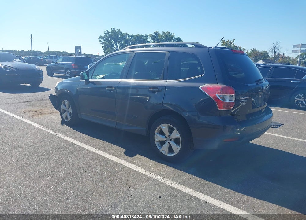 2015 SUBARU FORESTER 2.5I PREMIUM VIN: JF2SJADC1FH445584
