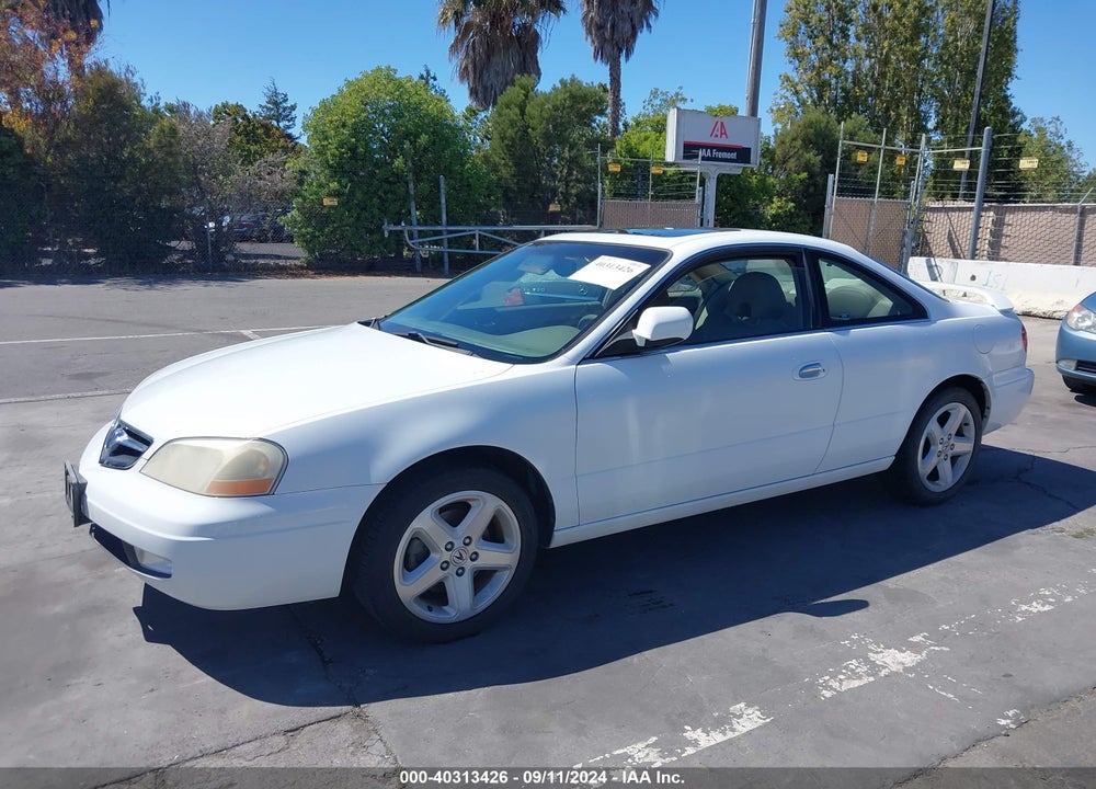 2001 ACURA CL 3.2 TYPE S VIN: 19UYA42631A024881