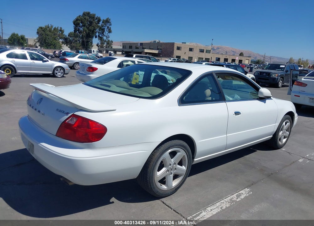 2001 ACURA CL 3.2 TYPE S VIN: 19UYA42631A024881