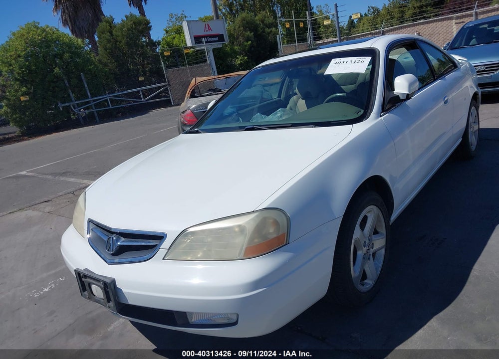 2001 ACURA CL 3.2 TYPE S VIN: 19UYA42631A024881