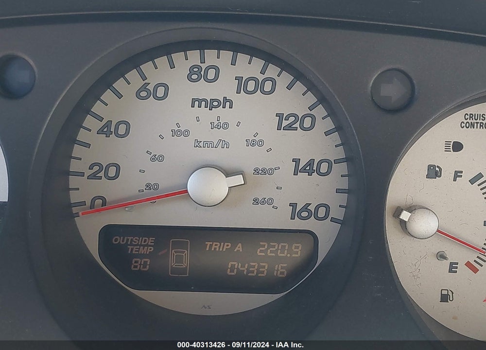 2001 ACURA CL 3.2 TYPE S VIN: 19UYA42631A024881