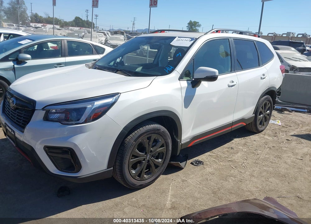 2021 SUBARU FORESTER SPORT VIN: JF2SKARC5MH565990