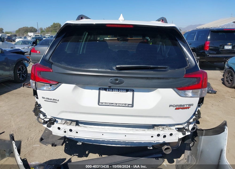 2021 SUBARU FORESTER SPORT VIN: JF2SKARC5MH565990