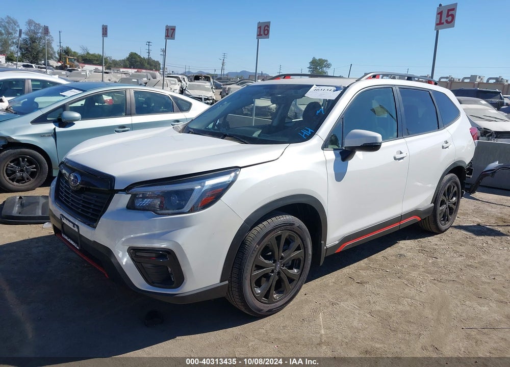 2021 SUBARU FORESTER SPORT VIN: JF2SKARC5MH565990