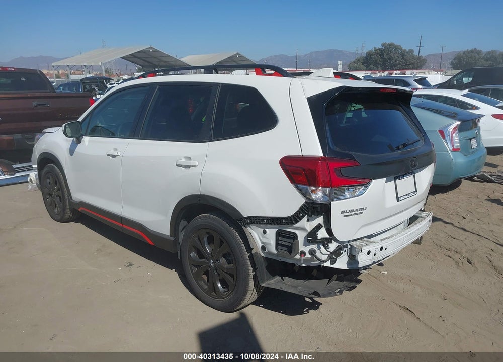 2021 SUBARU FORESTER SPORT VIN: JF2SKARC5MH565990