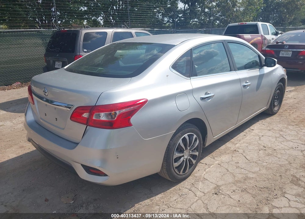 2018 NISSAN SENTRA S/SL/SR/SV VIN: 3N1AB7AP6JY308657