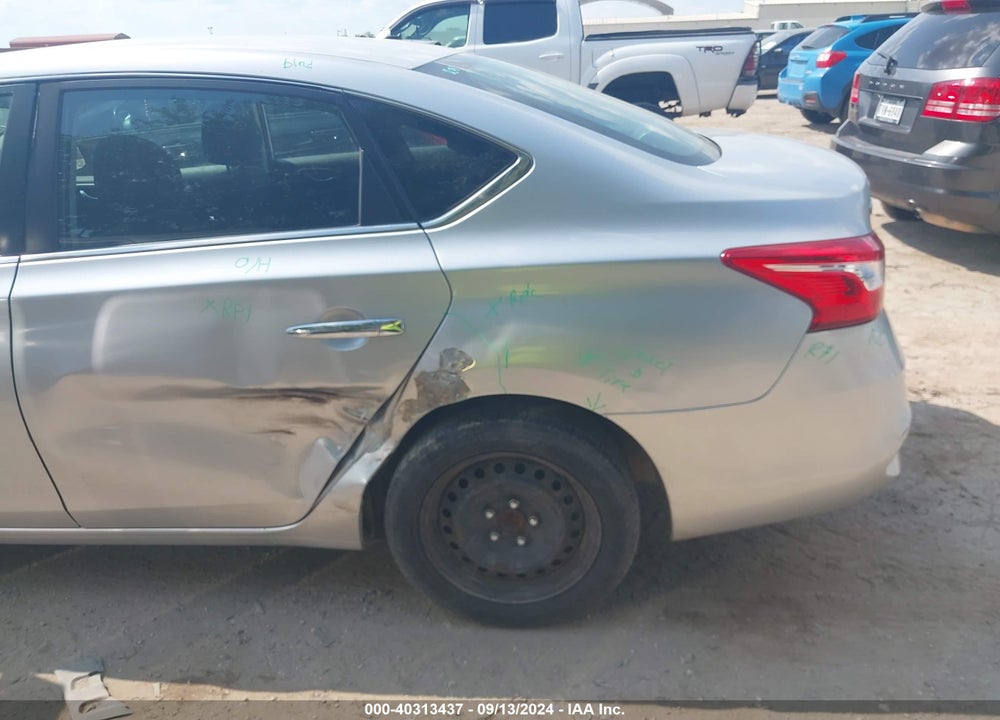 2018 NISSAN SENTRA S/SL/SR/SV VIN: 3N1AB7AP6JY308657