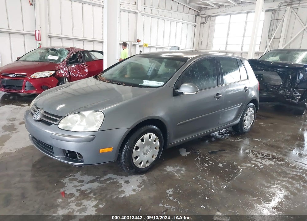 2007 VOLKSWAGEN RABBIT 4-DOOR VIN: WVWDR71K27W040734