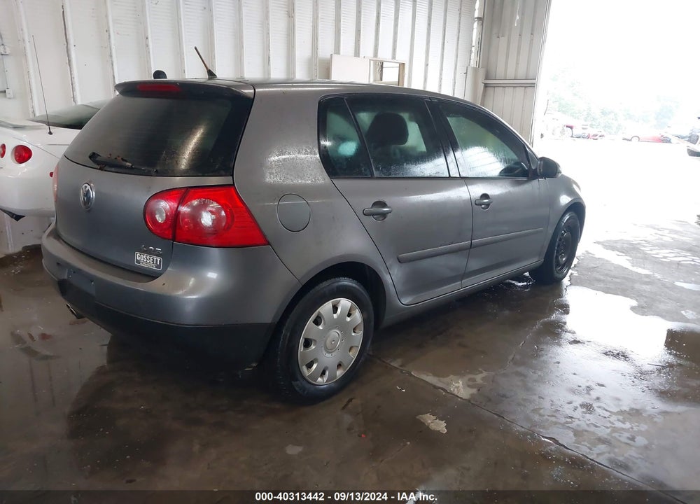 2007 VOLKSWAGEN RABBIT 4-DOOR VIN: WVWDR71K27W040734
